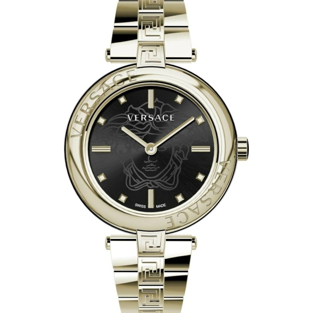 Versace Gold Women's Engraved Watch! New!